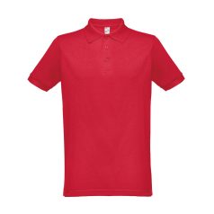   Tricou Polo Barbati, 42FEB234637, THC Berlin, Bumbac, Poliester, Masculin, Rosu, M