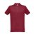 Tricou Polo, Barbati, maneca scurta, TH Clothes, 2401E12506, Bumbac, Poliester, Burgundy, XS