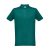 BERLIN. Men's polo shirt, Male, Piquet mesh 65% polyester and 35% cotton: 200 g/m², Dark green, L