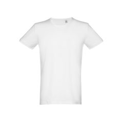   SAN MARINO. Men's t-shirt, Male, Piquet mesh 100% cotton: 195 g/m², White, M