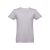 SAN MARINO. Men's t-shirt, Male, Piquet mesh 100% cotton: 195 g/m². Colour 56: 85% cotton/15% viscose, Heather light grey, M