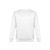 DELTA. Unisex sweatshirt, Unisex, 50% cotton and 50% polyester: 300 g/m², White, XL