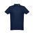 THC DHAKA, Tricou polo pentru barbati, Albastru, M, 21MAR3579, M, Bumbac