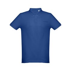   Tricou polo barbati, 22FEB2086, L, masculin, Bumbac, Albastru