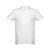 DHAKA. Men's polo shirt, Male, Piquet mesh 100% cotton: 195 g/m², White, M