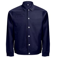   BRATISLAVA. Men's workwear jacket, Male, 98% cotton and 2% spandex: 240 g/m², Navy blue, L