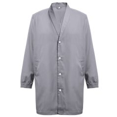   MINSK. Unisex workwear smock, Unisex, 20% cotton and 80% polyester: 190 g/m², Grey, M