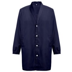   MINSK. Unisex workwear smock, Unisex, 20% cotton and 80% polyester: 190 g/m², Navy blue, S