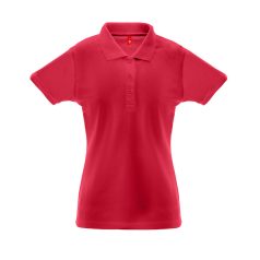   Tricou Polo Dama, 42FEB233757, THC Berlin Women, Bumbac, Poliester, Feminin, Rosu, L