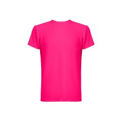   Tricou 42FEB234788, THC Tube, Poliester, Elastan, Unisex, Roz Inchis, M