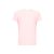 Tricou 42FEB234792, THC Tube, Poliester, Elastan, Unisex, Roz Pastelat, M