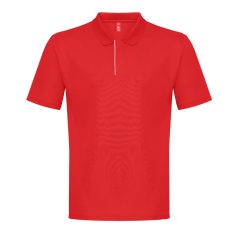   Tricou Polo, Barbati, maneca scurta, TH Clothes, 2401E12543, Poliester, Rosu, 3XL