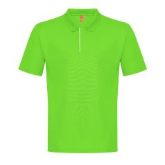   Tricou Polo, Barbati, maneca scurta, TH Clothes, 2401E12563, Poliester, Verde lime, M