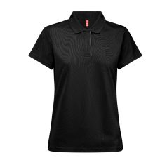   Tricou Polo, Dama, maneca scurta, TH Clothes, 2401E12573, Poliester, Negru, L