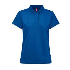   Tricou Polo, Dama, maneca scurta, TH Clothes, 2401E12588, Poliester, Albastru royal, XL