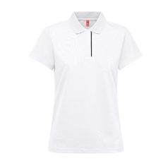   Tricou Polo, Dama, maneca scurta, TH Clothes, 2401E12603, Poliester, Alb, L