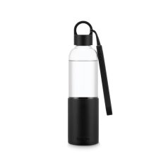   Sticla de apa bidon sport, Bodum, 42FEB230960, 500 ml, 68x262x68 mm, Plastic, Silicon, Negru