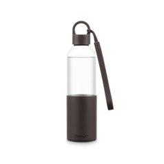   Sticla de apa bidon sport, Bodum, 42FEB230959, 500 ml, 68x262x68 mm, Plastic, Silicon, Maro Inchis