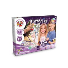   Tattoo Factory Kit III, Joc educational, 2410E24073, Science4You, 384 x 303 x 59 mm, Natur