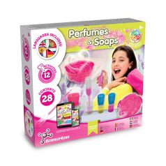   Perfume & Soap Factory Kit IV, Joc educational, 2410E24059, Science4You, 234 x 220 x 65 mm, Roz