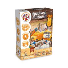   Ancient Egypt Excavation Kit II, Joc educational, 2410E23919, Science4You, 162 x 225 x 55 mm, Alb