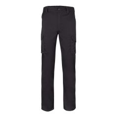   Pantaloni stretch cu buzunare multiple, Unisex, 2502E12525, Velilla, Bumbac, Poliester, Negru, 34