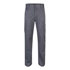   Pantaloni stretch cu buzunare multiple, Unisex, 2502E12495, Velilla, Bumbac, Poliester, Gri, 34