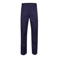   Pantaloni stretch cu buzunare multiple, Unisex, 2502E13019, Velilla, Bumbac, Poliester, Albastru, 40