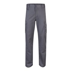   Pantaloni stretch cu buzunare multiple, Unisex, 2502E13029, Velilla, Bumbac, Poliester, Gri, 34