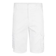   Pantaloni scurti elastici cu mai multe buzunare, Unisex, 2502E11843, Velilla, Bumbac, Poliester, Alb, 36