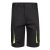 Pantaloni scurti elastici cu buzunare multiple in doua tonuri, Unisex, 2502E11984, Velilla, Bumbac, Poliester, Negru, 46