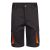 Pantaloni scurti elastici cu buzunare multiple in doua tonuri, Unisex, 2502E11973, Velilla, Bumbac, Poliester, Negru, 34