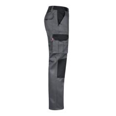   Pantaloni din twill cu buzunare multiple in doua tonuri, Unisex, 2502E12968, Velilla, Poliester, Bumbac, Gri, 34