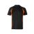 Tricou tehnic bicolor, Unisex, 2502E13325, Velilla, Poliester, Bumbac, Negru, 2XL