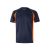 Tricou tehnic bicolor, Unisex, 2502E13293, Velilla, Poliester, Bumbac, Albastru, S