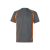 Tricou tehnic bicolor, Unisex, 2502E13305, Velilla, Poliester, Bumbac, Gri, 3XL