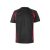 Tricou tehnic bicolor, Unisex, 2502E13327, Velilla, Poliester, Bumbac, Negru, 2XL