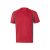 Tricou tehnic bicolor, Unisex, 2502E13354, Velilla, Poliester, Bumbac, Rosu, 2XL