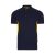 Tricou polo pique bicolor cu maneca scurta, Unisex, 2502E13366, Velilla, Bumbac, Poliester, Albastru, 2XL