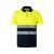 Tricou polo bicolor cu maneci scurte, Unisex, 2502E11250, Velilla, Poliester, Albastru, L