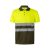 Tricou polo bicolor cu maneci scurte, Unisex, 2502E11288, Velilla, Poliester, Verde armata, 2XL