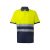 Tricou polo bicolor cu maneci scurte, Unisex, 2502E10740, Velilla, Bumbac, Poliester, Albastru, 2XL