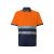 Tricou polo bicolor cu maneci scurte, Unisex, 2502E10741, Velilla, Bumbac, Poliester, Albastru, 2XL