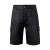 Pantaloni scurti din twill cu buzunare multiple, Unisex, 2502E11204, Velilla, Poliester, Bumbac, Negru, 36