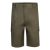 Pantaloni scurti din twill cu buzunare multiple, Unisex, 2502E11216, Velilla, Poliester, Bumbac, Verde armata, 36