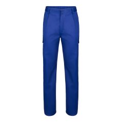   Pantaloni din twill cu mai multe buzunare, Unisex, 2502E12615, Velilla, Poliester, Bumbac, Albastru Royal, 34