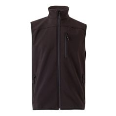   Vesta Soft Shell cu captuseala polara, Unisex, 2502E13680, Velilla, Poliester, Elastan, Negru, 3XL