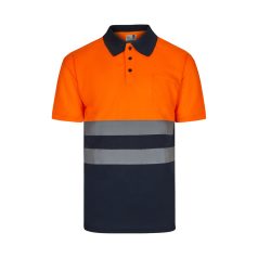   Tricou polo cu maneci scurte, Unisex, 2502E11710, Velilla, Poliester, Albastru, S