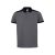 Tricou polo pique stretch bicolor cu maneci scurte, Unisex, 2502E13714, Velilla, Poliester, Elastan, Gri, 2XL