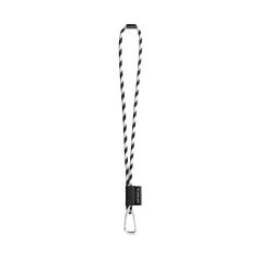   Lanyard, 2410E21990, Lanyard'IN, ø7 x 470 mm, Poliamida, Alb, Negru